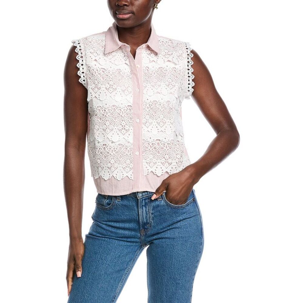 Anna Kay Womens  Syleona Top, Pink